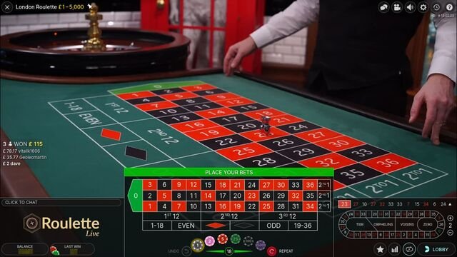 Khám phá các tùy chọn cược trong Roulette