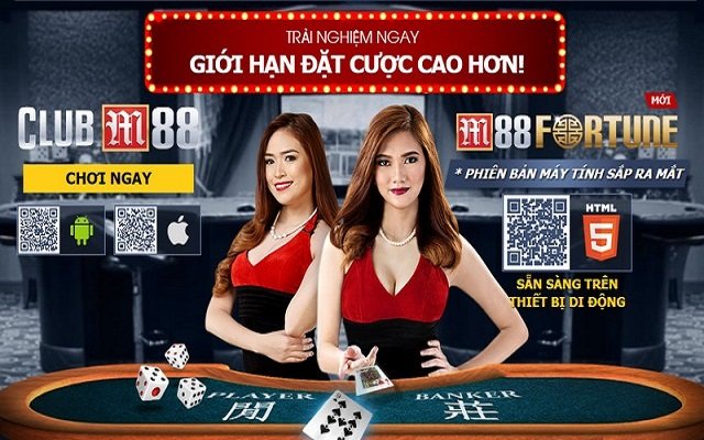 Casino M88 đẳng cấp quốc tế