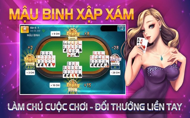 Các trường hợp thắng trắng trong game binh xập xám