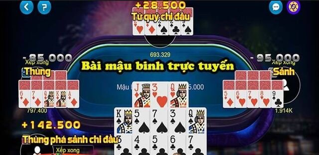 Những liên kết đặc trưng cần biết trong game mậu binh