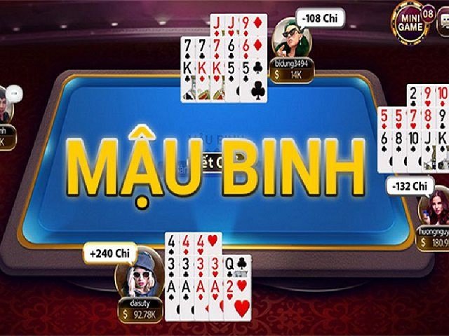 Mậu Binh là game bài được yêu thích hiện nay